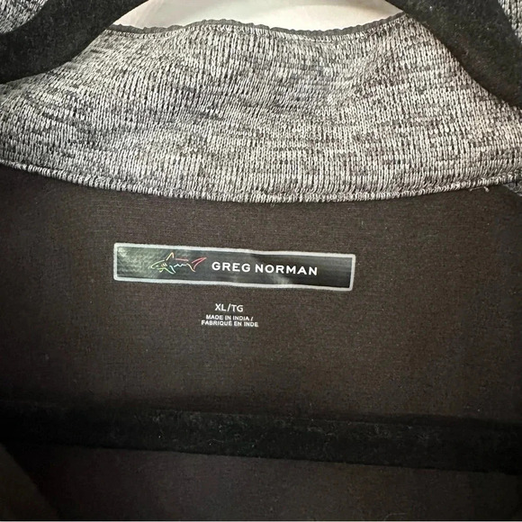 Greg Norman Men's Golf Performance Long Sleeve 1/4 Button Up Sweater Sz XL GUC - Picture 5 of 9